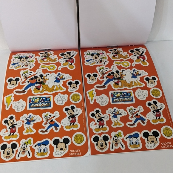Disney Mickey Mouse & Friends Over 150 Stickers, Set of 2, 4 Sticker Sheets Each - Picture 5 of 5
